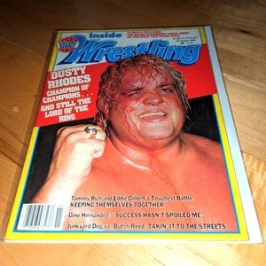 Dusty Rhodes Inside Wrestling Magazine WWE November 1984 WWF VTG NWA WCW